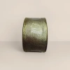The golden curly ribbon decorates the gift box packaging ribbon Specification image